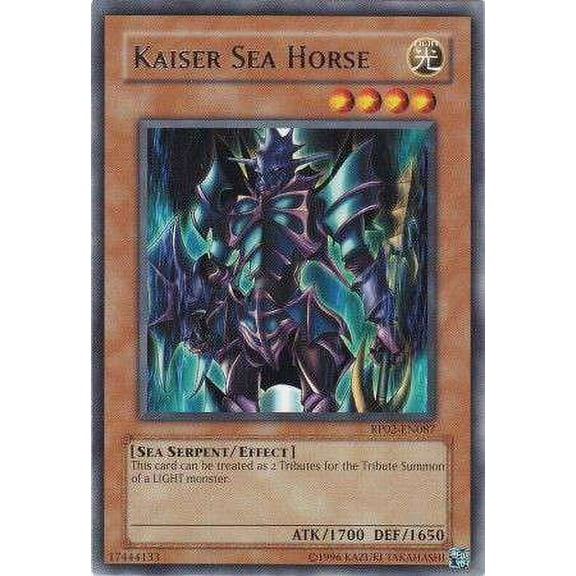 YuGiOh Retro Pack 2 Rare Kaiser Sea Horse RP02-EN087