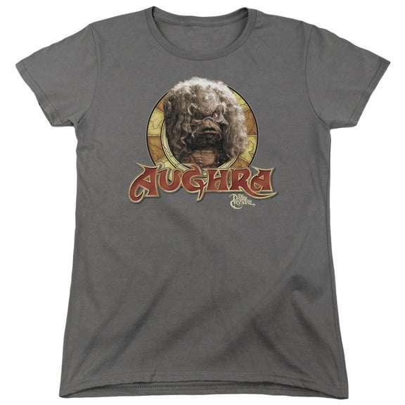 Dark Crystal/Aughra Circle S/S Women's T-Shirt Charcoal