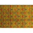 thumbnail image 1 of Ahgly Company Machine Washable Indoor Rectangle Oriental Yellow Industrial Area Rugs, 2' x 5', 1 of 4