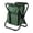 Army Green, variant on Portable Folding Stool Backpack with Storage Pockets, Multifunctional Outdoor Fishing Chair Cooler Bag, Lightweight Metal Frame Camping Seat Tool Pack, Multi Pocket Foldable Backpack Stool