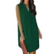 thumbnail image 3 of Vestido recto Wkior 2024 con cuello en V sin mangas para mujer verde M, 3 of 7
