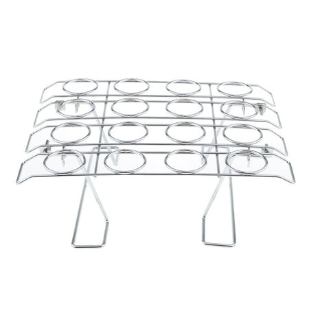 

Stainless Cake Cone Baking Rack Ice Cream Cone Stand Holder 16 Slots