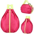 thumbnail image 1 of Mochila para deportes al aire libre | Mochila plegable ligera para viajes Escuela de senderismo | Bolsa con cordón repelente al agua | Unisex | Gran capacidad | Impresión personalizable | 17x8x1cm, 1 of 8