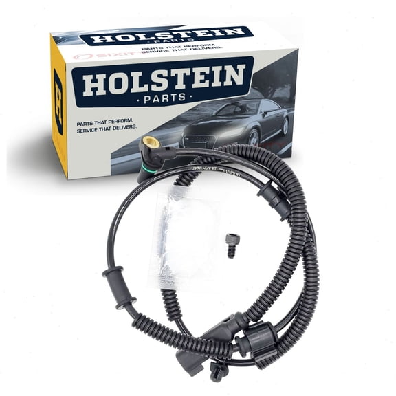 Holstein Front Left ABS Wheel Speed Sensor compatible with Ford Expedition 2011-2014