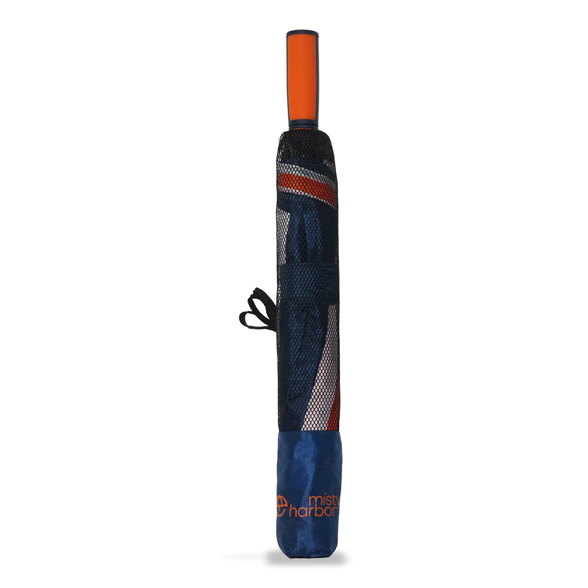 Misty Harbor 56 Inch Wind Resistant Vented Rain Umbrella, UPF 50+ Protection