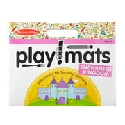 Melissa & Doug Playmats Enchanted Kingdom Take-Along Paper Coloring And Learning Activity Pads (24 Pages)