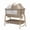 Khaki-muwen, variant on 4-in-1 Baby Bassinet & Bedside Sleeper for Babies, 7-Level Height Adjustable, Wheels with Storage Basket, Breathable Mesh,White