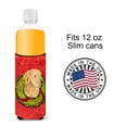 thumbnail image 4 of Golden Retriever Cristmas Wreath Ultra Hugger for slim cans, 4 of 6