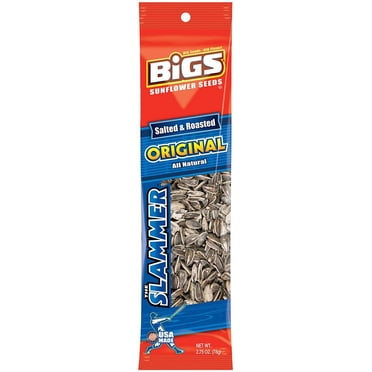 Bigs Sunflower Seeds Original Salted & Roasted 2.75oz (Pack of 12 ...