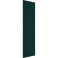 thumbnail image 2 of Ekena Millwork 16 1/8"W x 55"H True Fit PVC Three Board Joined Board-n-Batten Shutters, Thermal Green (Per Pair - Hardware Not Included), 2 of 9