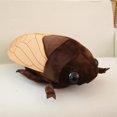 thumbnail image 4 of XIANXIAN Beetle and Cicada Plush Toy - Realistic Cicada Filling Animal Plush Pillow Toy Girl and Boy Adult Festival Gift -18.9 Inches, 4 of 5