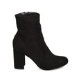thumbnail image 2 of New Women Shoe Republic Kalin Faux Suede Chunky Heel Bootie, 2 of 5