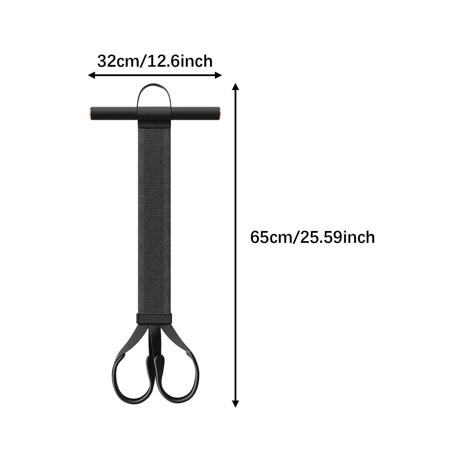 Pedal Resistance Band Elastic Tension Rope with Non Slip Foam Handle for Women Home Gym Workout