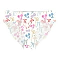 thumbnail image 4 of Wxolcjlv Women's Underwears Bowknot Digital Print Briefs Low-Mid Rise Sexy Comfy Fashion Panties ,Size S-XXL, 4 of 4
