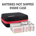 thumbnail image 3 of Tenergy 60 Pack Battery And Organizer Storage Case With Tester, Includes 24xAA, 24xAAA, 4xC, 4xD, 4x9V Alkaline Batteries, 3 of 4