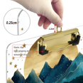 thumbnail image 6 of FORMRS Acrylic Clipboard with Low Profile Clip Standard A4 Letter Size, 12.5" x 9", Blue Mountains, 6 of 8