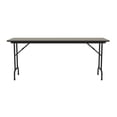 thumbnail image 2 of Correll CF2472PX-54 0.75 in. High Pressure Rectangular Top Folding Tables, Savannah Sand - 24 x 72 in., 2 of 4