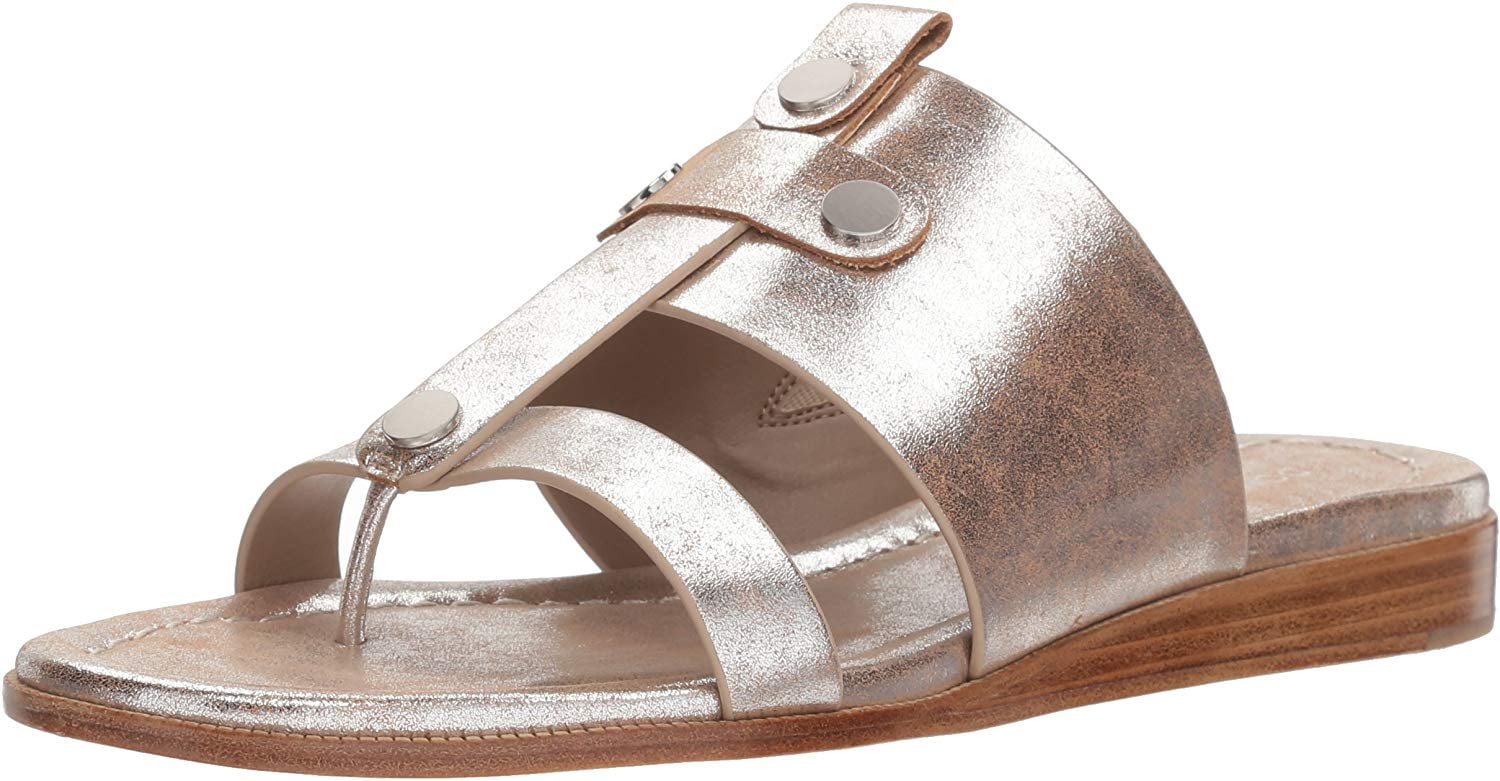donald pliner silver sandals