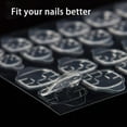 thumbnail image 2 of Breathable Adhesive Tabs Fake Nail Glue Sticker 50 Sheets Super Sticky Double Sided Tips, 2 of 4