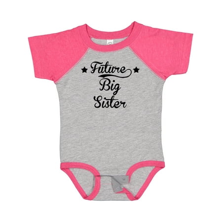 

Inktastic Future Big Sister Gift Baby Girl Bodysuit
