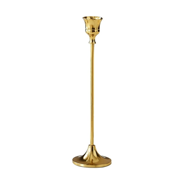 EGNMCR Candle Holders Candlestick Thicker Metal Candle Sticks Set For Wedding Christmas Party Dining Table Table Centerpiece Decor Candle Holder