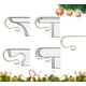 thumbnail image 5 of Soporte para calcetines navideños para repisa de chimenea Juego de 6 soportes para calcetines navideños para repisa de chimenea, 5 of 5