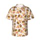 thumbnail image 1 of Balery Cute Ice Cream Camisas hawaianas de manga corta para hombre, camisas playeras de corte holgado, camisas de vacaciones con botones,3X-Large, 1 of 7