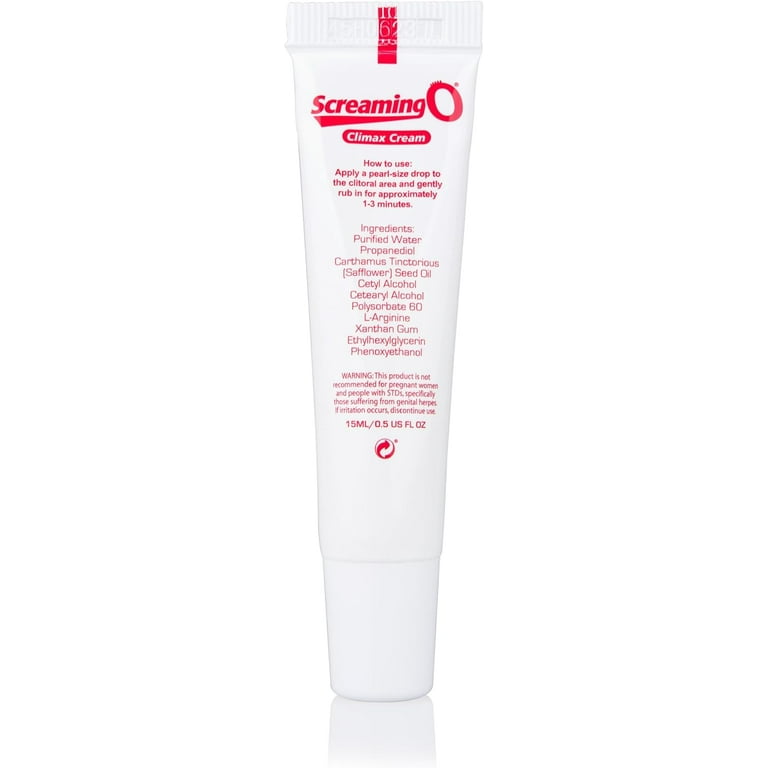 Screaming O Climax Lube, Body-Safe Warming Gel for Couples, 0.5 fl oz -  Walmart.com
