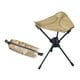 thumbnail image 5 of Taburete plegable para acampar, taburete trípode plegable, silla trípode resistente, asiento portátil para exteriores, playa, viajes, mochilerismo,, 5 of 8