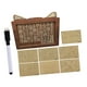 thumbnail image 2 of Hucha de madera, contenedor de dinero, hucha de madera portátil, caja de ahorro de dinero para marron oscuro, 2 of 9