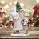 thumbnail image 5 of Decoraciones de Papá Noel, estatuilla de Papá Noel, arte de resina, artesanía, decoración navideña, estatua de Papá Noel para granja, regalos de año, 5 of 8
