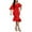 Red, variant on Aayomet Fall Winter Dress for Women Long Sleeveless One Shoulder Bodycon Dresses Vintage Party Evening Long Formal Dress,Red XL