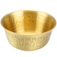 thumbnail image 1 of EeaseCA Creative Small Copper Bowl Worship God Sacrificial Rice Bowl Furnishing Articles, 1 of 7