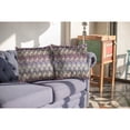 thumbnail image 3 of Hatches Indoor/Outdoor Broadcloth Fabric Pillow in Purple 16x16, 3 of 5