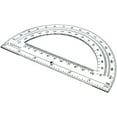 thumbnail image 5 of Geometry School Set,with Quality Compass, Drawing Compass,Protractor, Set Squares,Triangle Rulers (5 PCS-Silver), 5 of 5