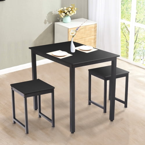 Dining Set Kitchen Table, 3Piece Bar Table Set, Home Dining Room Table