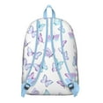 thumbnail image 2 of Cute Butterfly Lovers Pattern School Backpack – Durable Oxford Material Travel Backpack with Large Capacity and Anti-theft Features for Students, Teens, and Outdoor Enthusiasts, 2 of 4