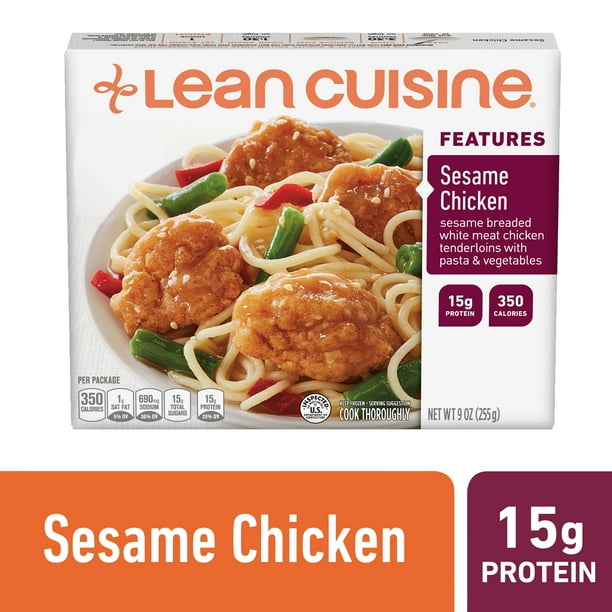 Lean Cuisine Features Sesame Chicken Frozen Meal 9 oz.