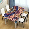 thumbnail image 4 of Yayeee Tablecloths 60" x 120" Rectangle Wrinkle Resistant Party Table Cover, Colorful Abstract Eagle, 4 of 8