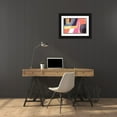 thumbnail image 3 of Orlov, Irena 14x11 Black Ornate Wood Framed with Double Matting Museum Art Print Titled - Art Shape Colors design VI, 3 of 4