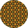 thumbnail image 1 of Ahgly Company Indoor Square Patterned Blood Night Red Area Rugs, 3' Square, 1 of 6