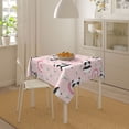 thumbnail image 4 of Wukai Cute Cartoon Panda Waterproof Tablecloth for Kitchen Dining, Fits Square Tables for 2-4 Seats -54"x54", 4 of 7
