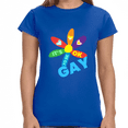 thumbnail image 2 of It's OK to Be Gay LGBT Pride Month Gay Rights LGBT Rainbow Women Tops, 2 of 8