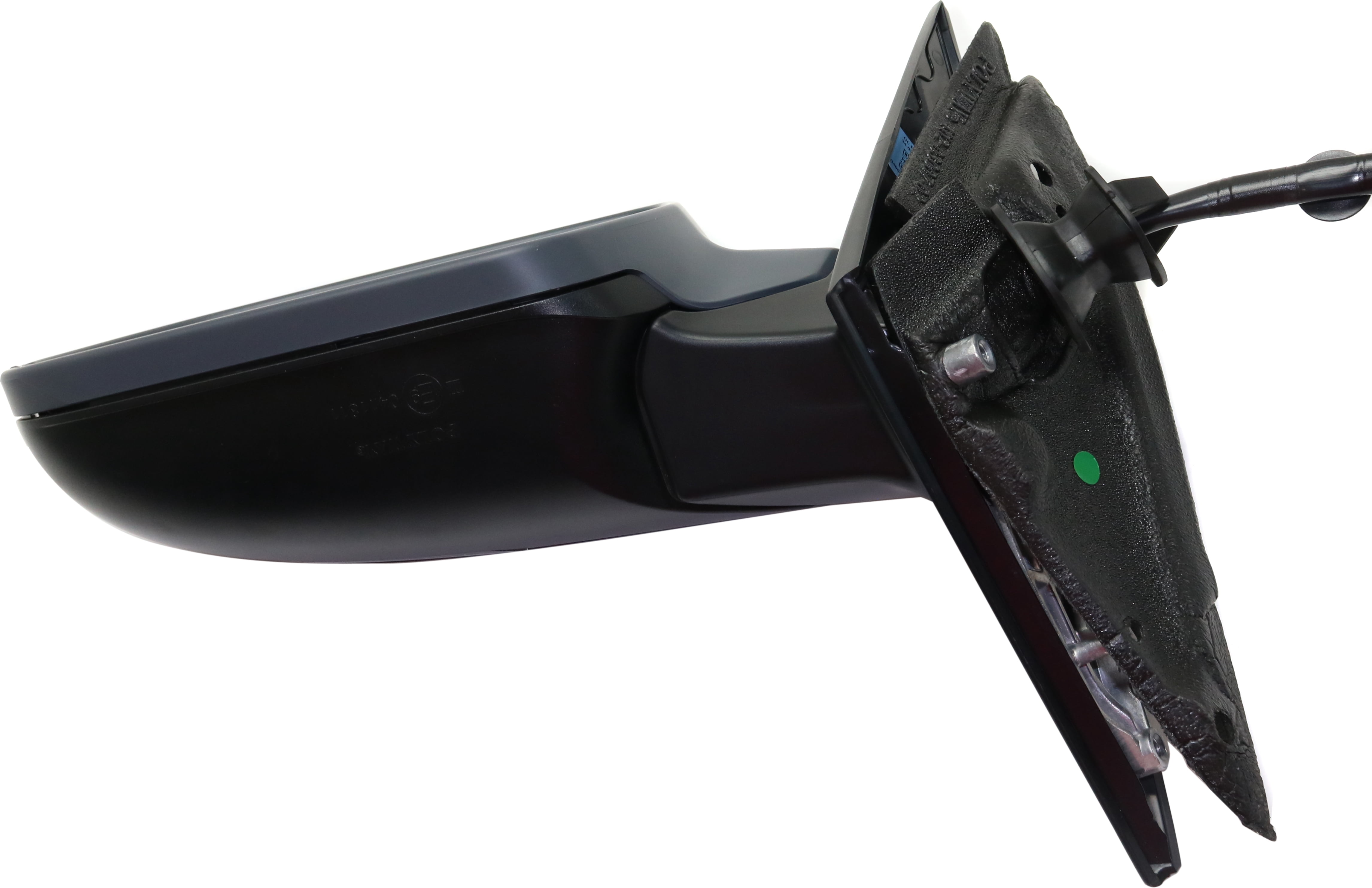 Mirror Compatible With 2010-2011 Audi A4 S4 Left Driver Side Heated In-housing Signal Light Paintable Kool-Vue