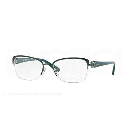 Vogue Eyeglasses VO3966 981S Matte Brushed Green 53 18 135