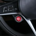 thumbnail image 3 of Switch Start Button trim Car Replacement Aluminum alloy Durable Useful, 3 of 3