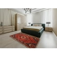 thumbnail image 5 of Ahgly Company Machine Washable Indoor Square Traditional Sienna Brown Area Rugs, 4' Square, 5 of 7