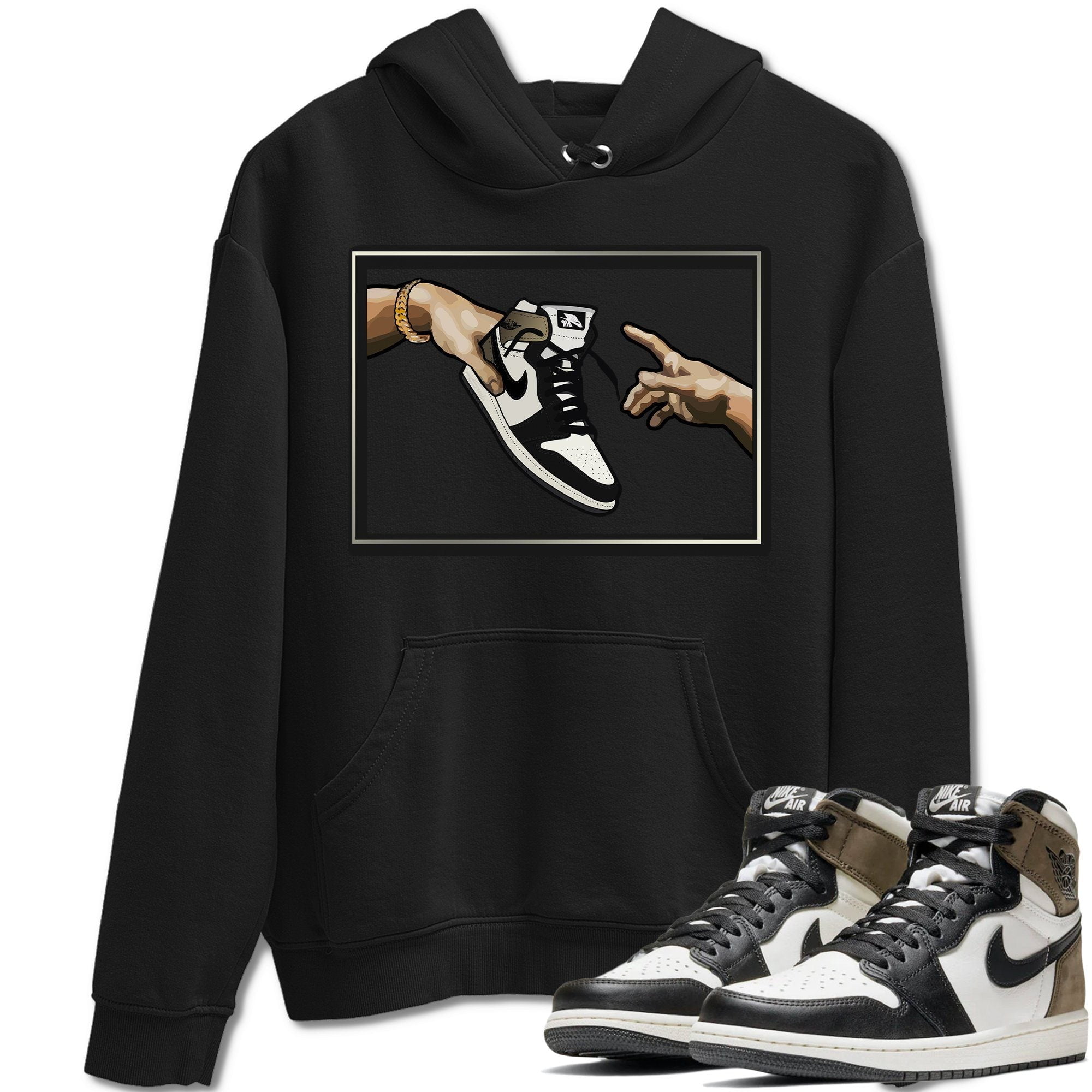 Adam s Creation Hoodie Jordan 1 Dark Mocha Sneaker Matching Outfit