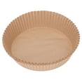 thumbnail image 3 of 30Pcs Fryer Liner Silicone Paper Round Air Fryer Oiled Paper Paper Plate for Household Kitchen , Tray Liner Parchment, 3 of 7