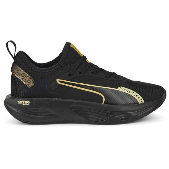 PUMA Womens Pwr Xx Nitro Deco Glam Training Sneakers Shoes - Black - Size 6.5 M